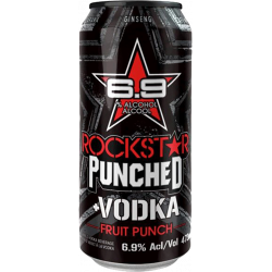 Rockstar Punched Vodka...